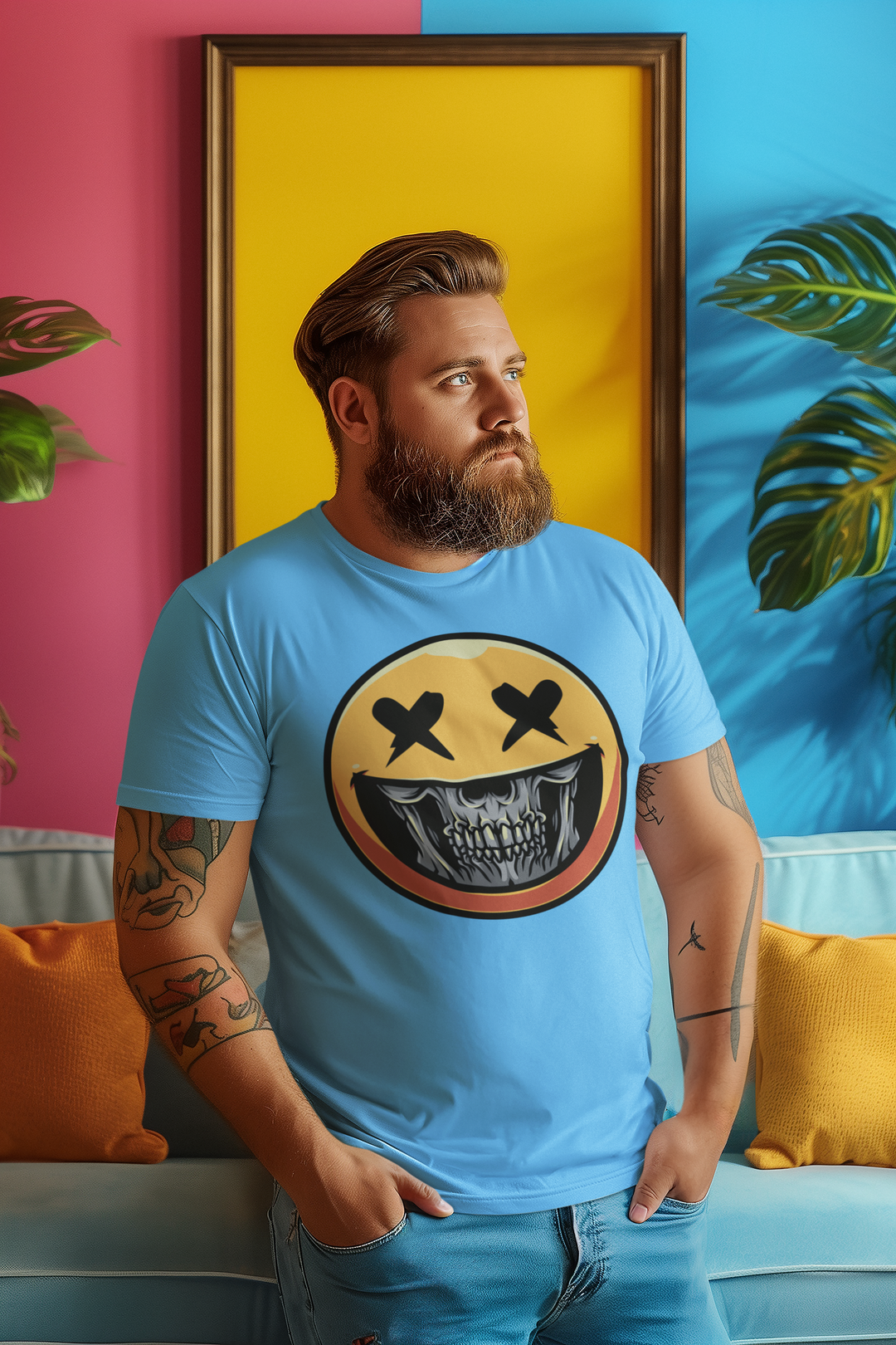 Devil Emoji Unisex t-shirt