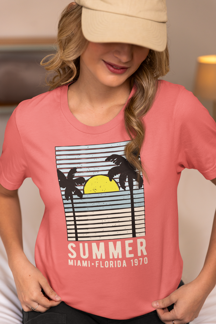 Summer Miami Unisex t-shirt