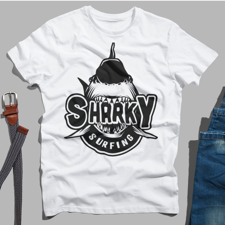 Angry Shark Unisex T-Shirt