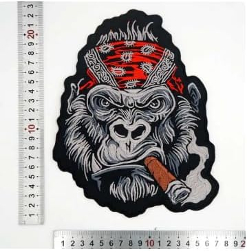 Large Embroidery Patch Biker Patch Iron on Patches for Clothing