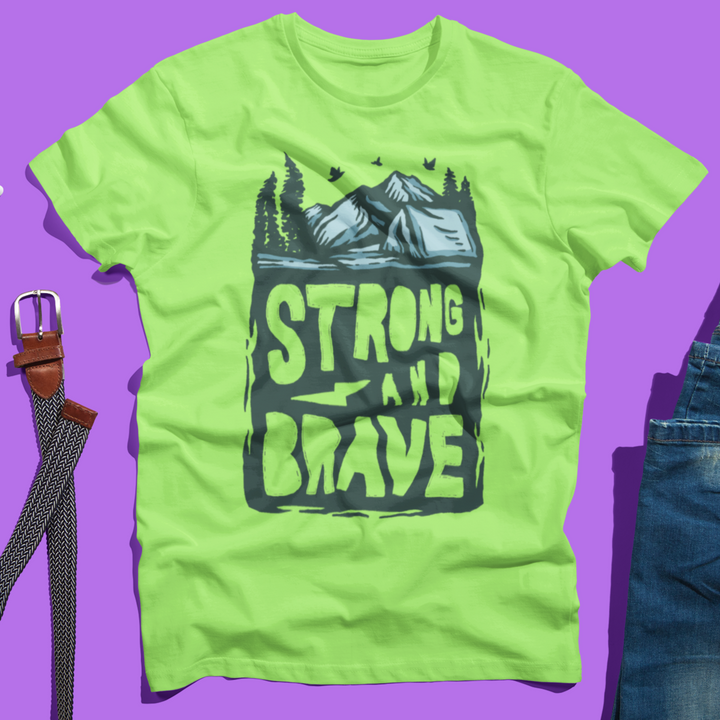 Strong And  Brave Unisex T-Shirt