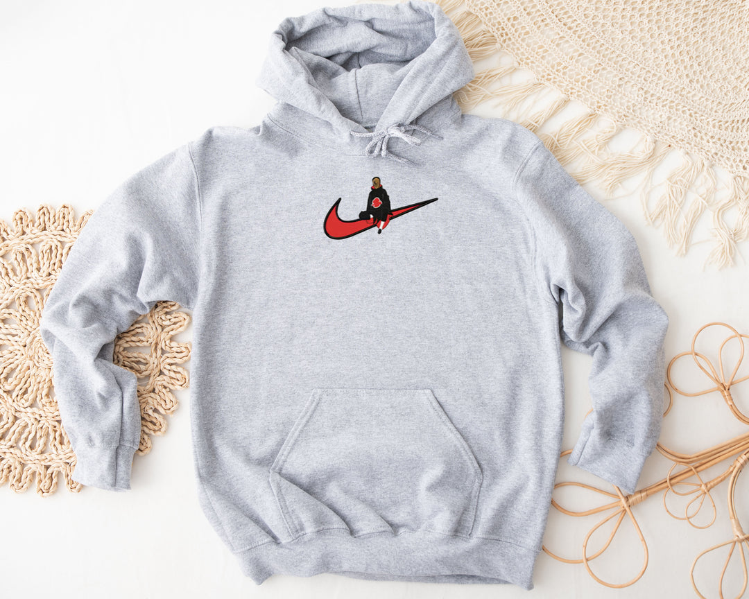 Embroidery Anime Design Heavy Hoodie