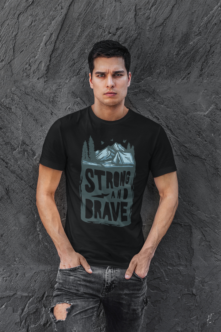 Strong And  Brave Unisex T-Shirt