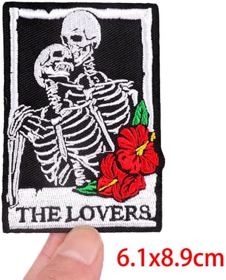 The Lovers Embroidered Patch Sew On/Iron On Patch Applique