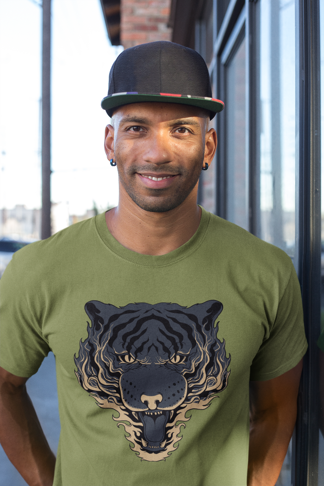 Angry Tiger Unisex T-Shirt