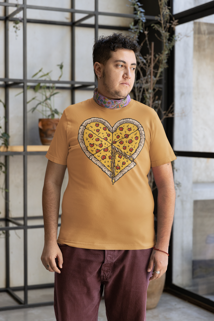 Pizza Heart Unisex T-Shirt