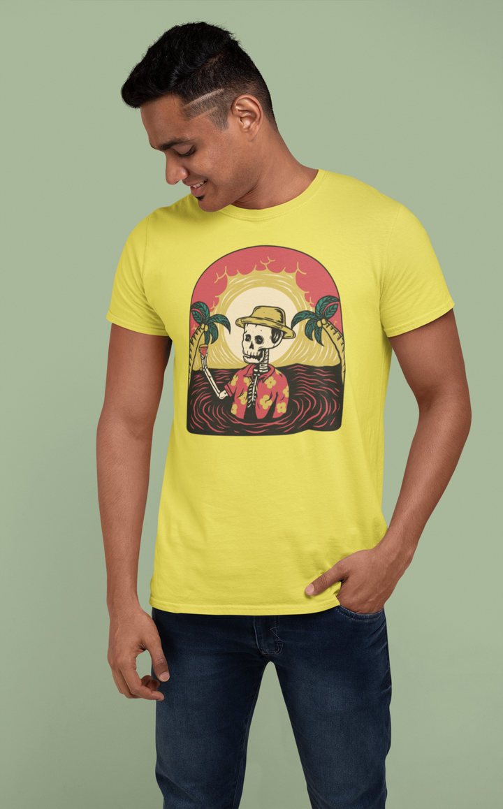 Skull Beach Unisex T-Shirt