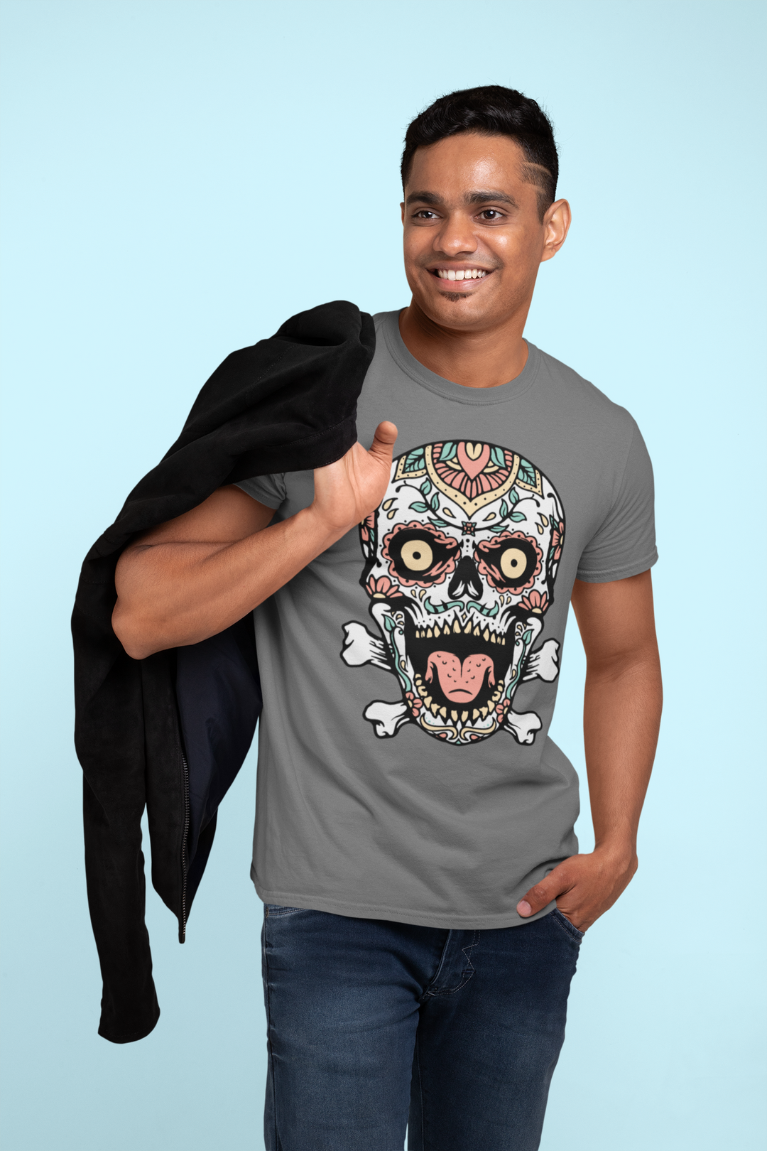 Happy Skull Unisex T-Shirt