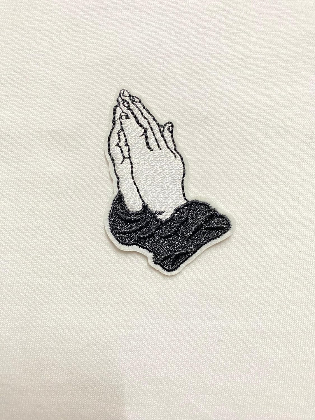 Pray Pattern Embroidered Patch Sew On/Iron On Patch Applique