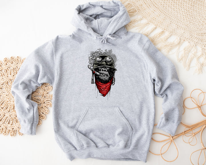 Ape of Duty Design Heavy Hoodie