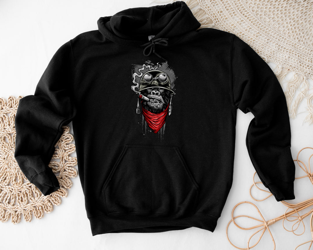 Ape of Duty Design Heavy Hoodie