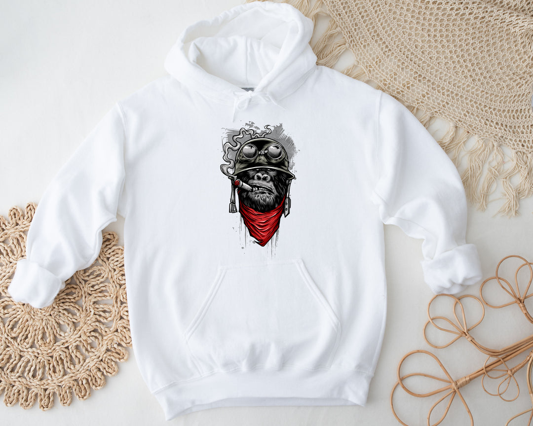 Ape of Duty Design Heavy Hoodie