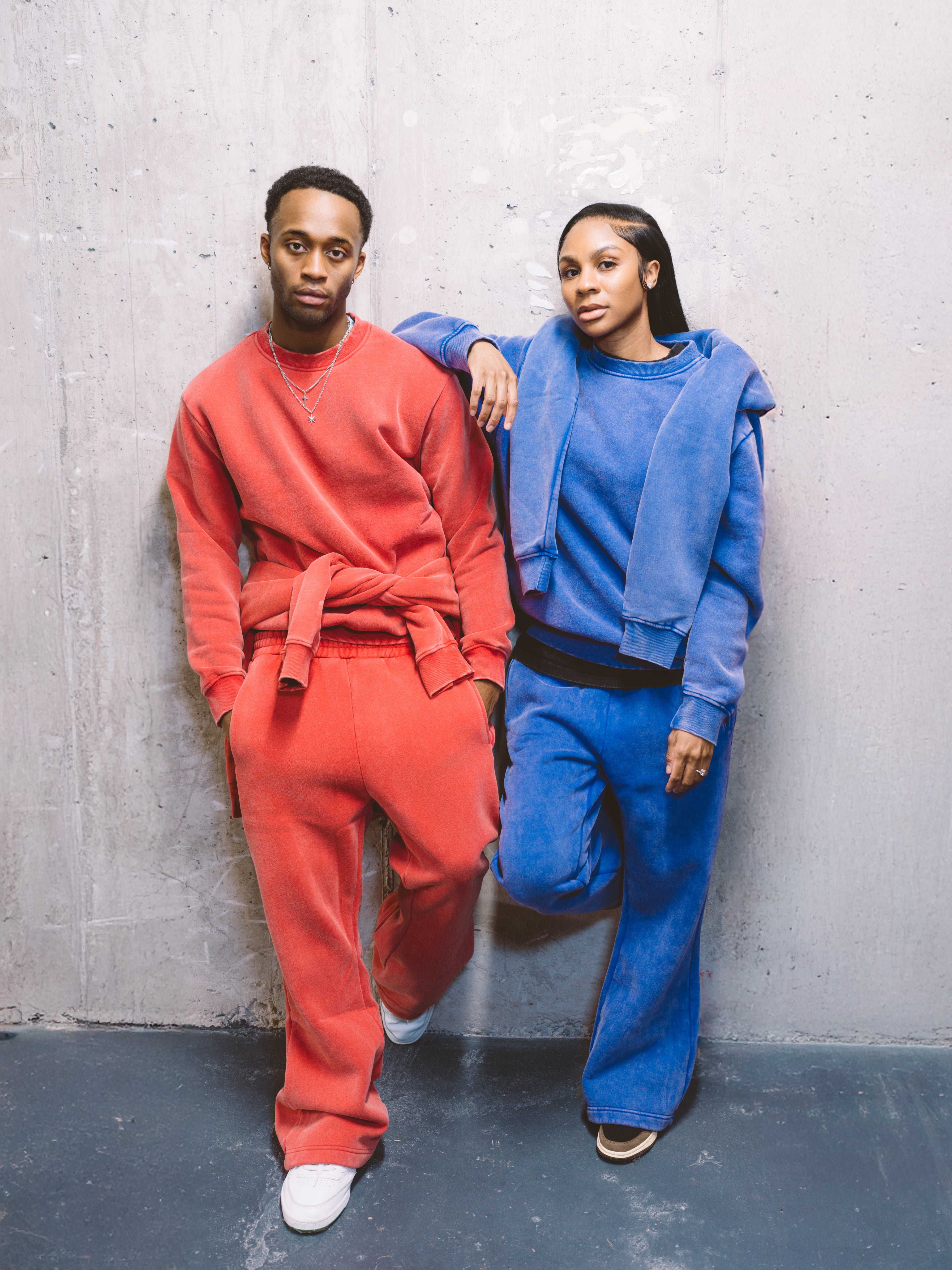 Acid Washed SweatShirt set with Flare Pant – Ken Da Beast