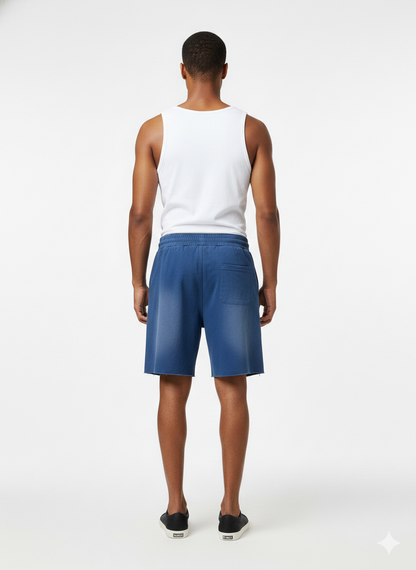 French Terry Cotton Shorts – Breathable Comfort Fit