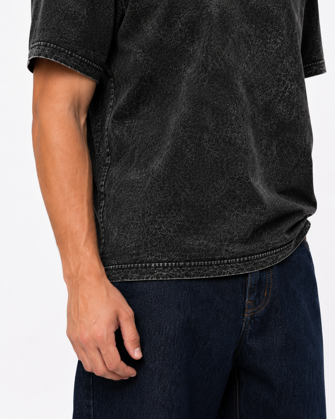 Unisex Premium Mineral Wash Boxy Fit T-Shirt
