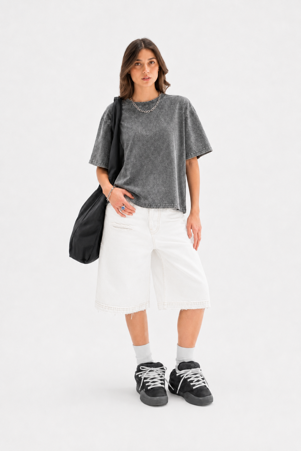 Unisex Vintage Mineral Wash Relaxed Fit T-Shirt