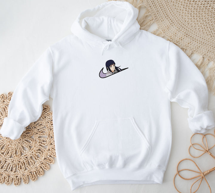 Embroidery Anime Design Heavy Hoodie