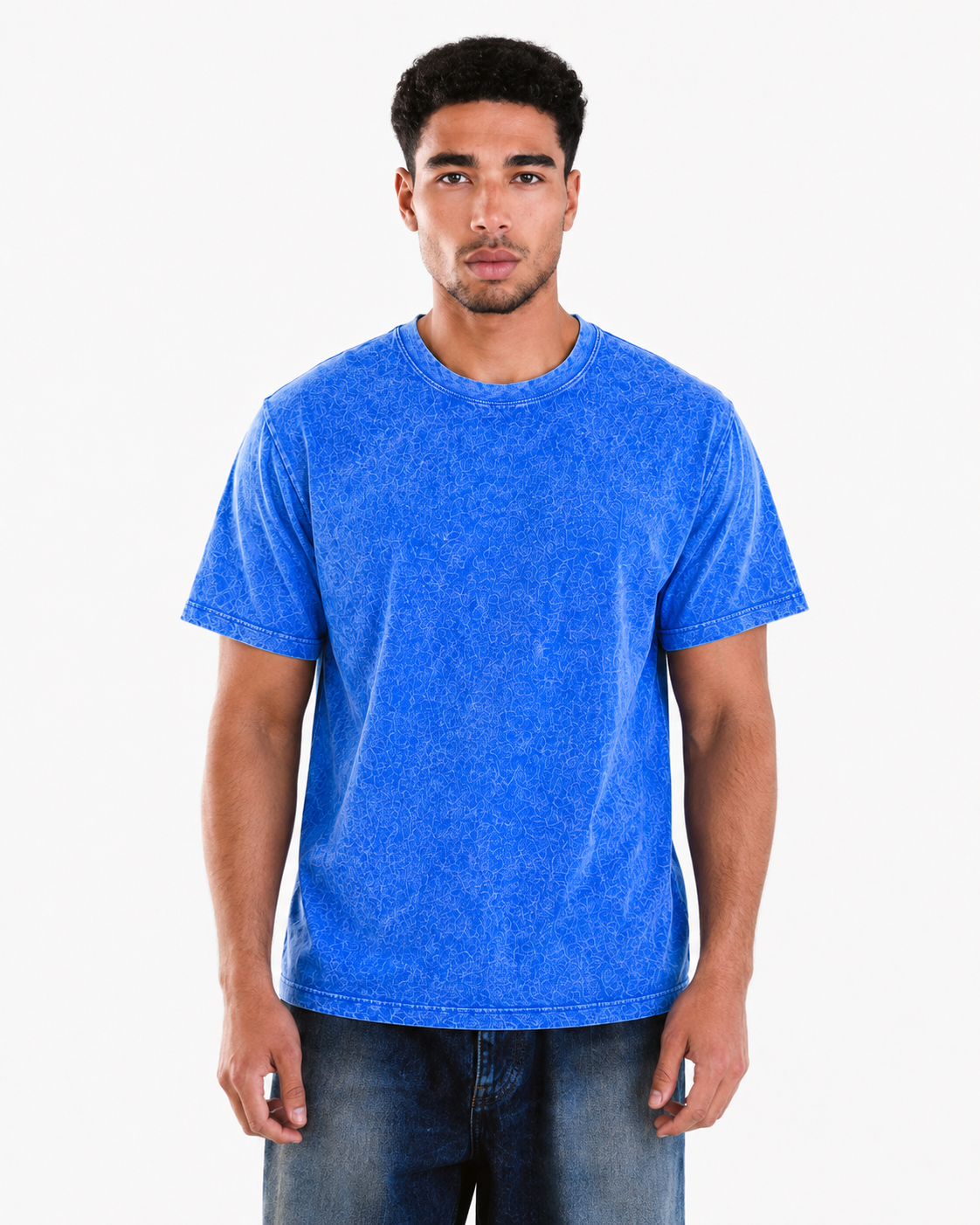 Unisex Premium Mineral Wash Boxy Fit T-Shirt