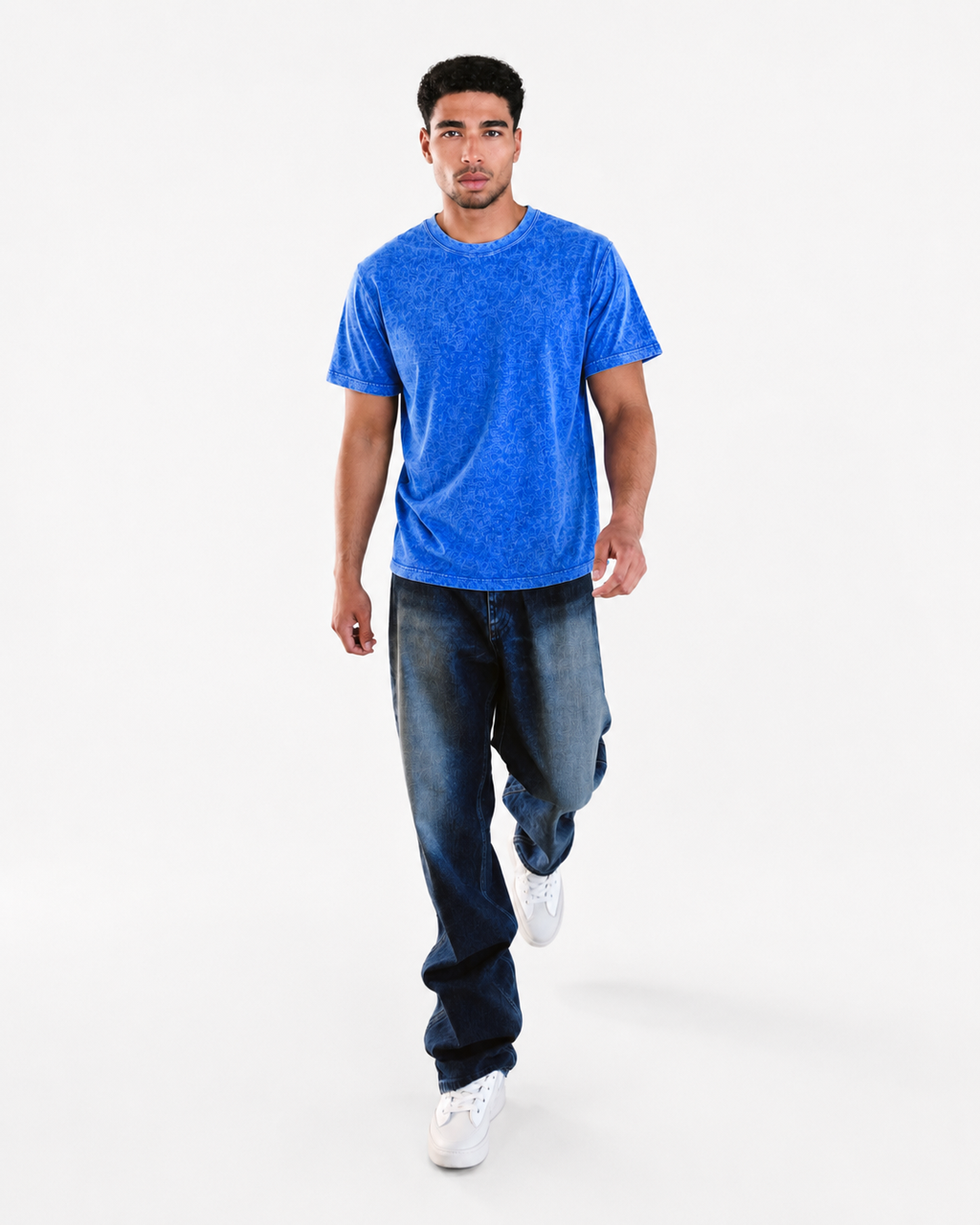 Unisex Premium Mineral Wash Boxy Fit T-Shirt