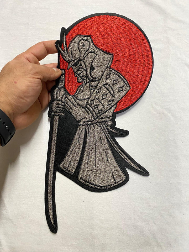 Large Embroidery Patch Samurai Patch Iron On Patches