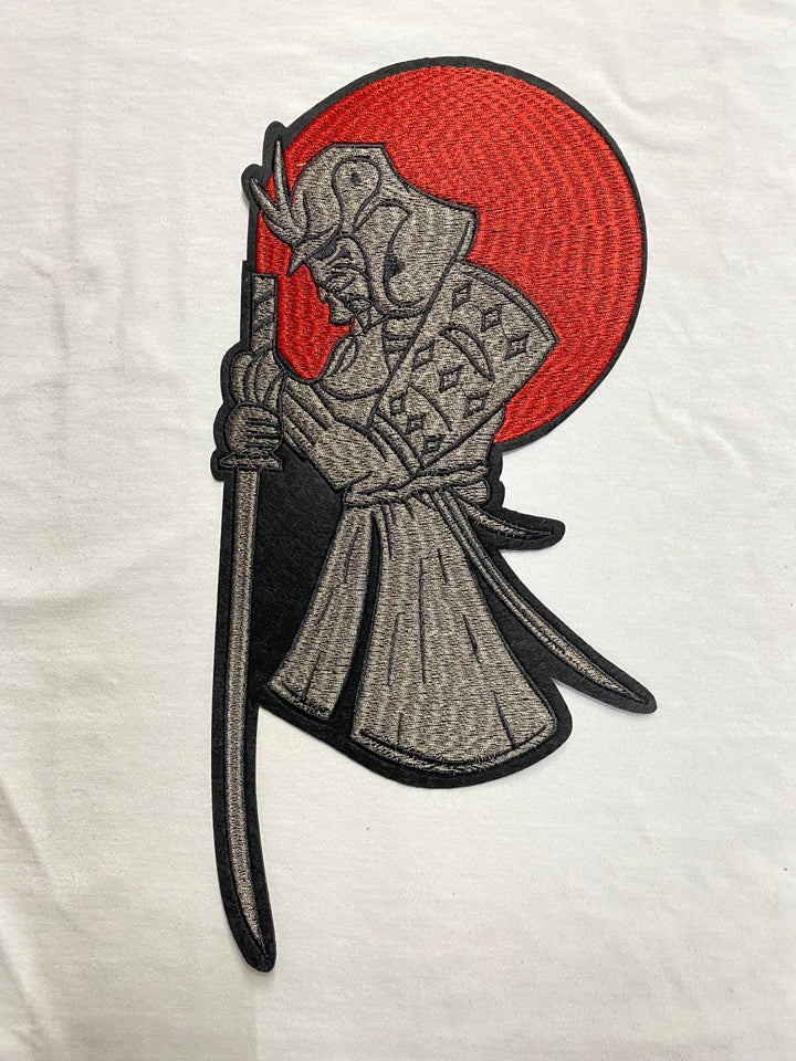 Large Embroidery Patch Samurai Patch Iron On Patches